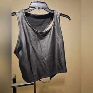 Black Sleeveless Women's Top